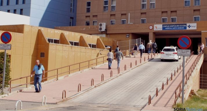 La única paciente hospitalizada en el Santa Bárbara evoluciona favorablemente. / SN