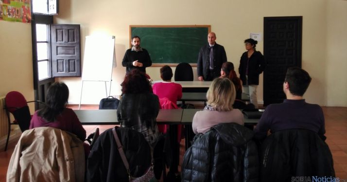El inicio del curso formativo en Ágreda.
