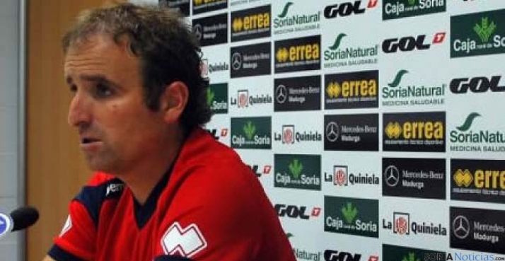 Jagoba Arrasate, técnico del Numancia. / SN