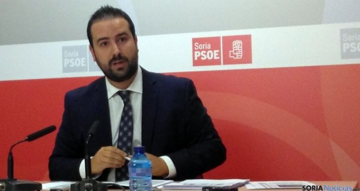 El procurador Ángel Hernández, del PSOE./SN
