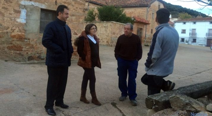 Angulo en una jornada de precampaña.