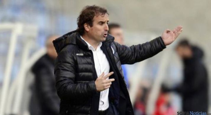 Arrasate, este sábado en Los Pajaritos./LFP