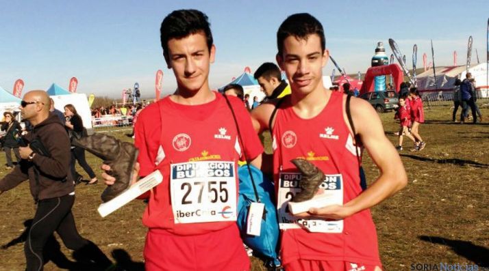 Los jóvenes, triunfadores en la prueba.