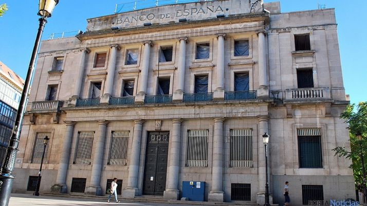 El edificio del Banco de España en Soria. / SN