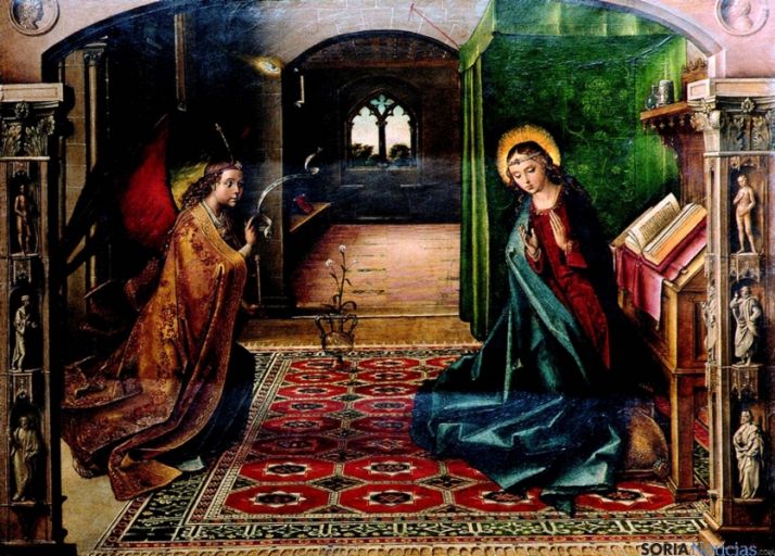 Una de las reproducciones de la muestra.