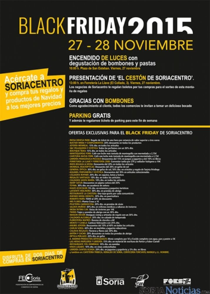 42 ideas de Soriacentro para el BlackFriday