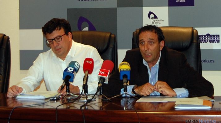 Jesús Cedazo y Raúl Lozano, diputados de Agricultura. / Dip