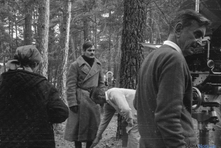 Escena del rodaje de Doctor Zhivago 