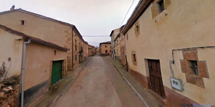 Una calle de Fresno de Caracena./GM