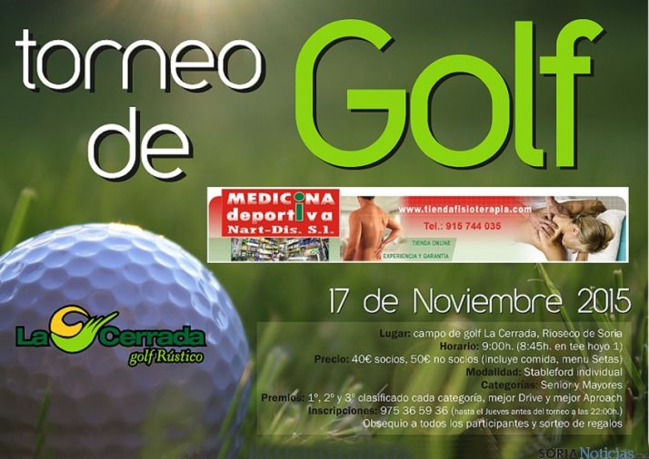 Nueva cita para los amantes del golf.
