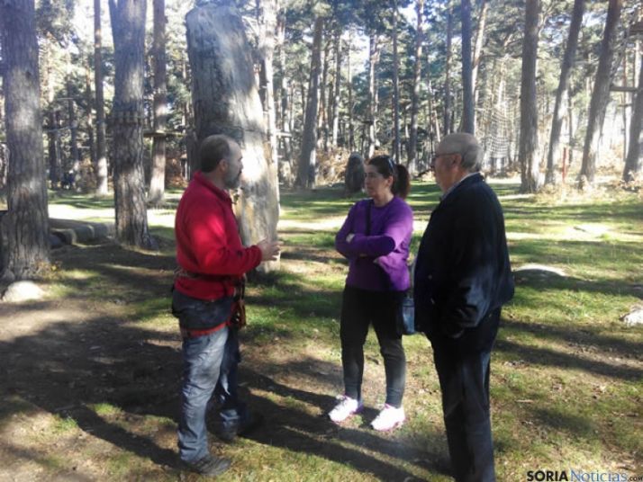 Escolares y representantes de Diputación