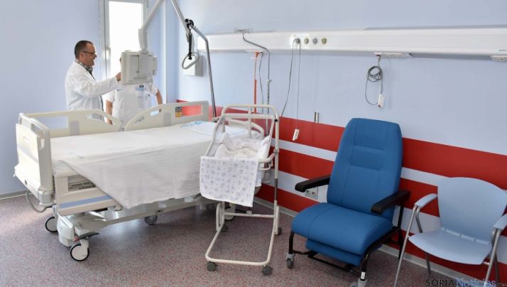 Una de las nuevas habitaciones de Obstetricia. / Jta.