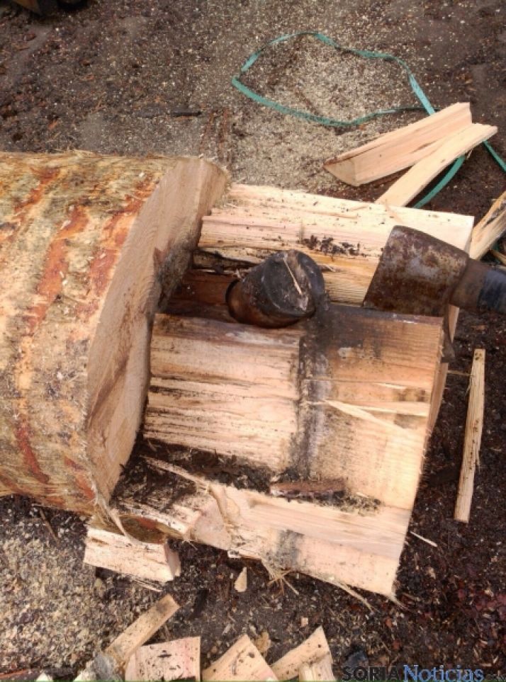 El artefacto antes de su extracción./SN