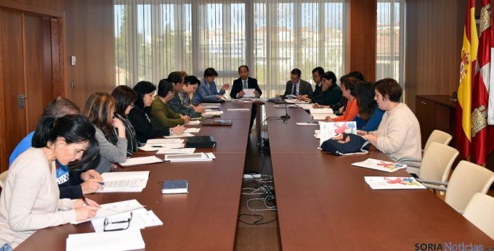 Comisión Territorial contra la Violencia de Género este viernes. / Jta.