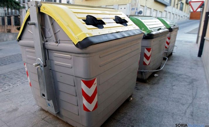 Un grupo de contenedores en la ciudad./SN