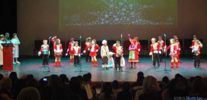 Festival navideño en las navidades de 2014