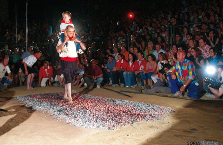 Paso del Fuego en San Pedro Manrique