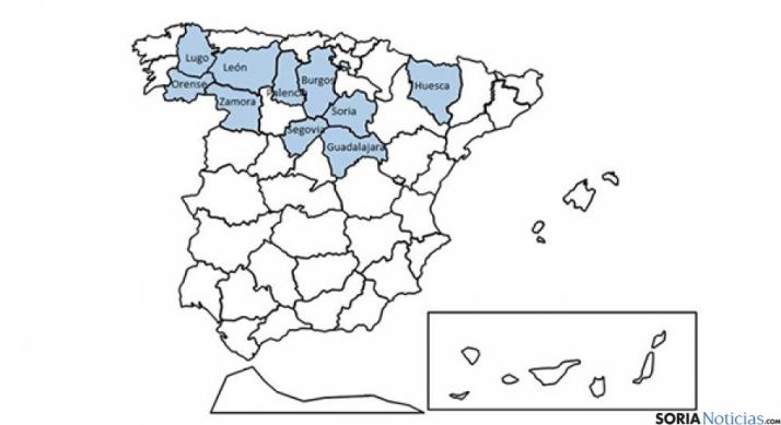 Soria está entre las provincias con mayor siniestralidad en las carreteras.