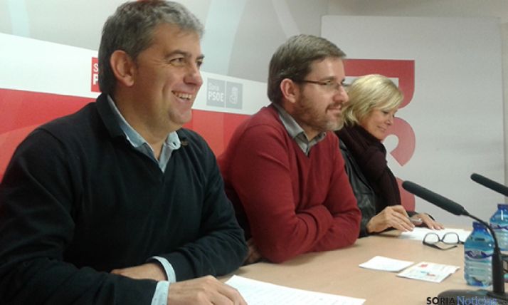 Los candidatos socialistas de Teruel y Soria sellan su compromiso para luchar contra la despoblación