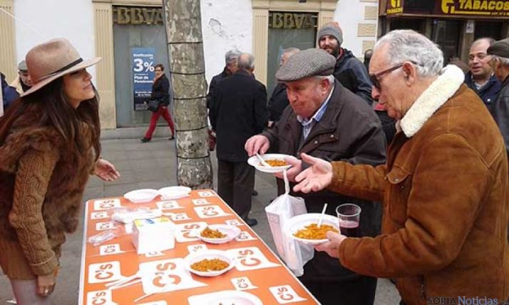 Los sorianos han saboreado las migas de Ciudadanos.