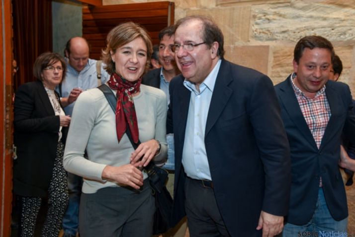 Herrera cierra el acto central de la campaña del PP de Soria.