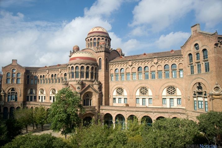 Hospital de Santa Creu y Sant Pau, en Barcelona.