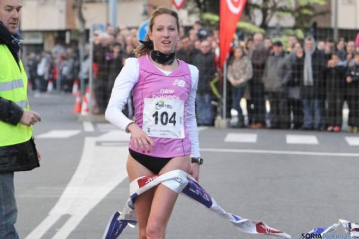 Navascués cruza la línea de meta.