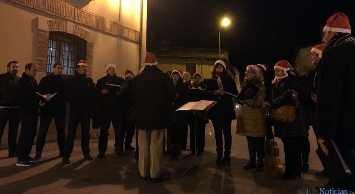 Ambiente navideño en la Villa Episcopal.
