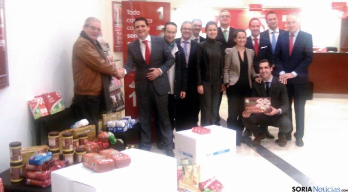 Uno de los momentos de la entrega.