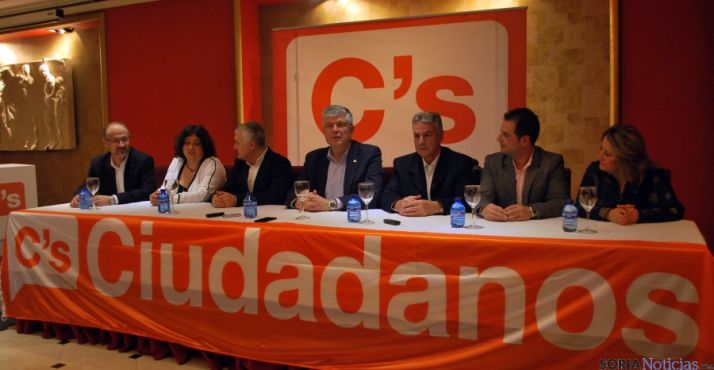 Rueda de Cs este martes. / SN