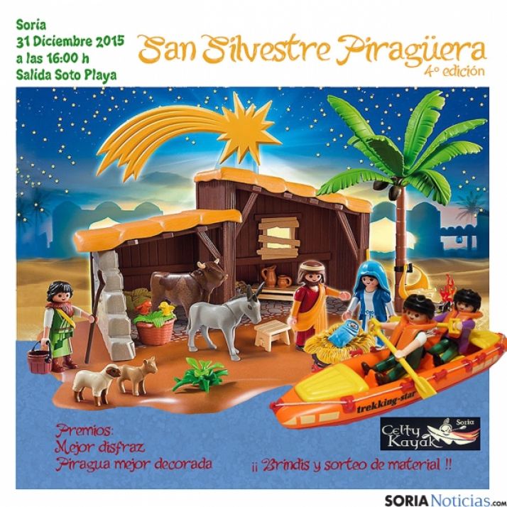 Celtykayak despide el año en el río.