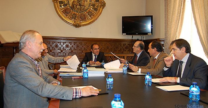 Reunión este miércoles del consorcio del PEMA. / Dip.