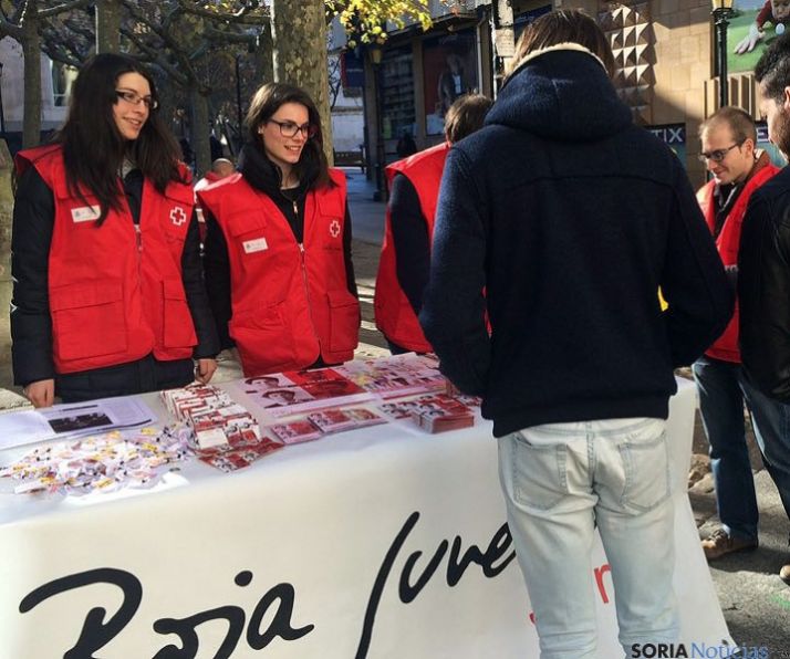 Voluntarios de Cruz Roja./CRS
