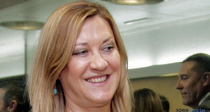 La consejera de Economía y Hacienda, Pilar del Olmo. 