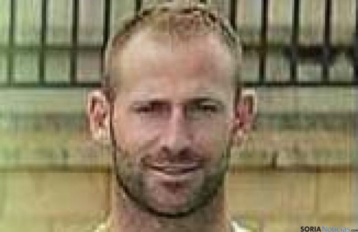 El guardameta del Uxama Jonathan Heredia. 