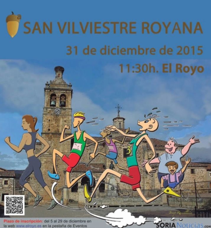 Cartel de la San Silvestre de El Royo