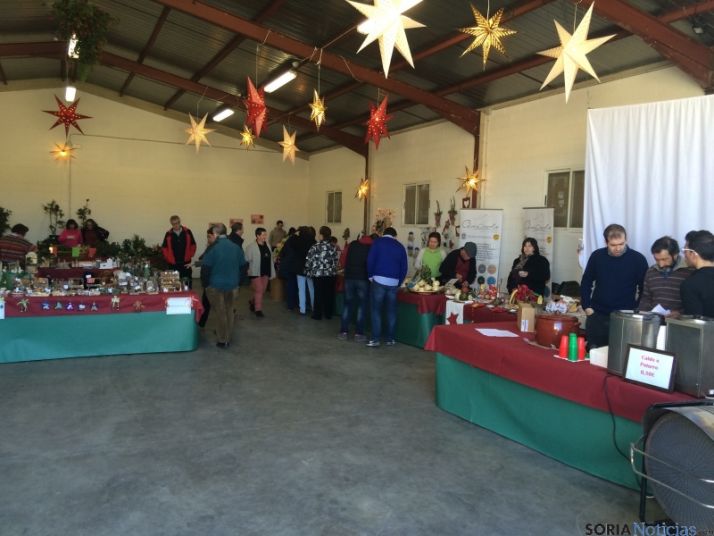 Interior de la feria