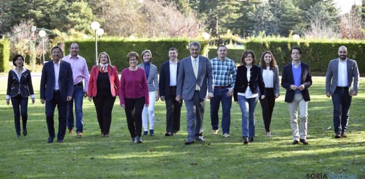 Los candidatos y suplentes del PP para estas elecciones del 20-D. 