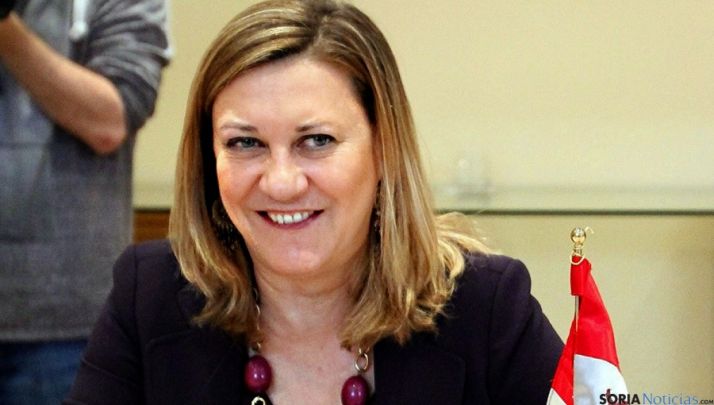 Pilar del Olmo, consejera de Hacienda.