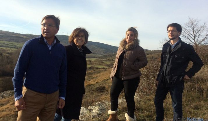 Martínez (izda.), Angulo, Marín y Cabezón.