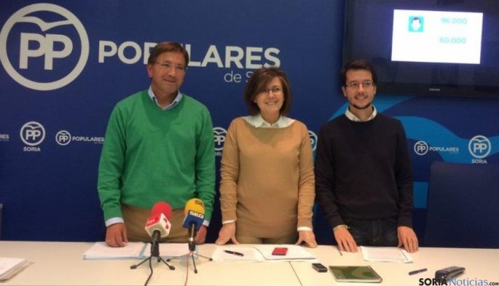 Candidatos al Senado por el PP de Soria