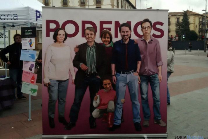 Roll-up de Podemos este sábado. 