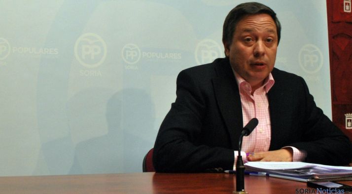 El concejal del PP, Adolfo Sainz./SN 