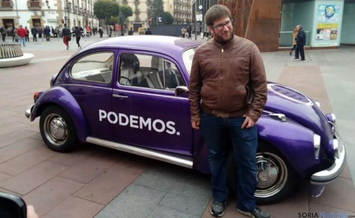 Miguel Urban, este viernes en Granados.