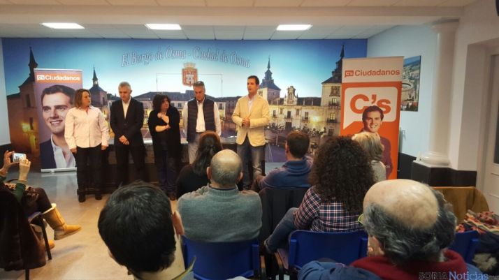 Los candidatos de Ciudadanos, en El Burgo
