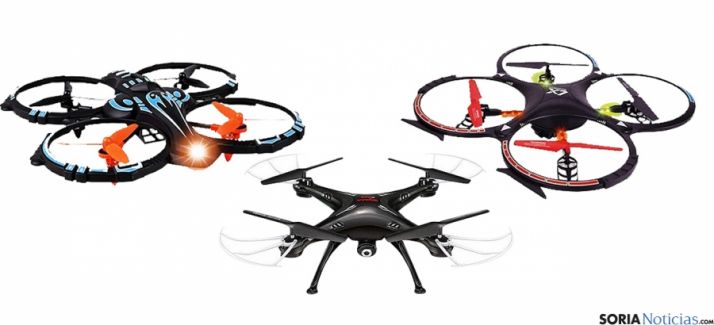 Un modelo de dron, juguete protagonista de los regalos navideños.