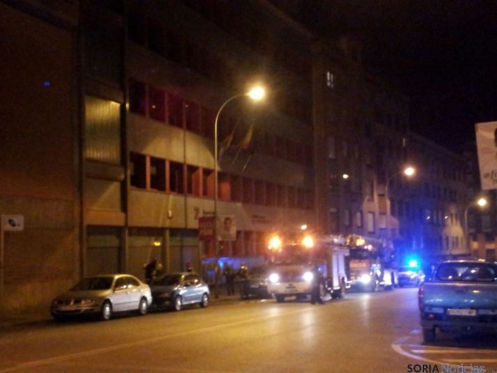 Bomberos, en la calle Benito