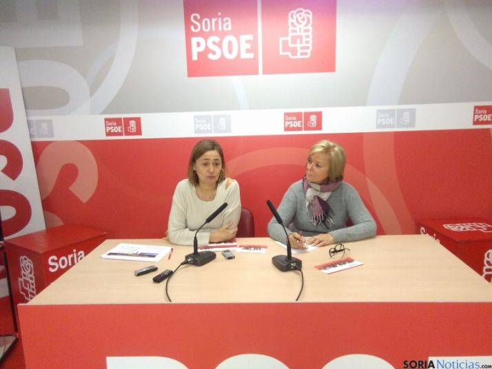 María Irigoyen y Luz Rodríguez