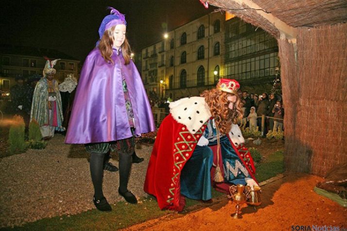 Los Reyes Magos adorarán al Niño Jesús en la plaza Mayor.