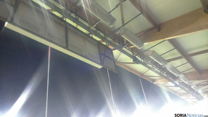 La calefacción de Los Pajaritos, instalada